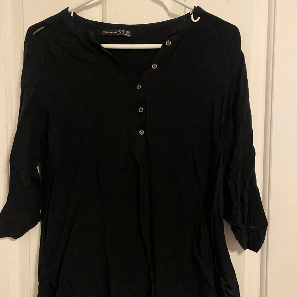 Atmosphere Black Blouse